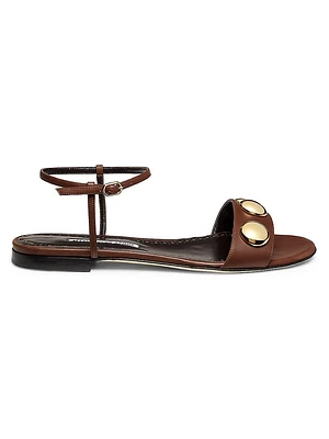 Chaouhen Leather Flats