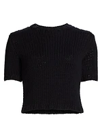 Shrunken Knit T-Shirt