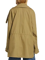 Oversized Field Cotton Utility Jacket