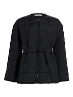 Belted Quilted Jacket