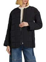 Belted Quilted Jacket