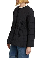 Belted Quilted Jacket