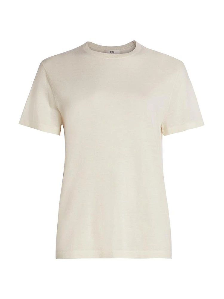 Cashmere Crewneck T-Shirt