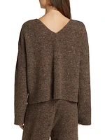 Wool-Cashmere V-Neck Sweater