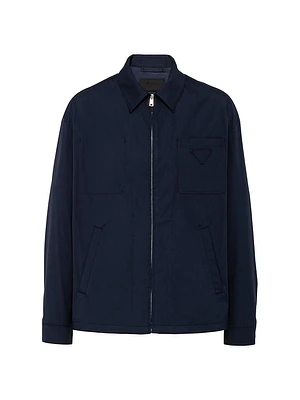 Stretch Cotton Blouson Jacket