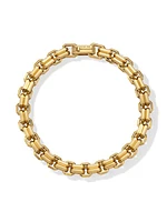 Streamline Double Heirloom Link Bracelet in 18K Yellow Gold, 8MM