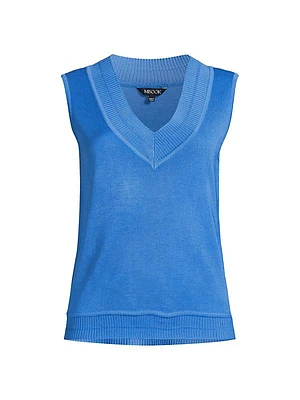 V-Neck Flat Knit Tank