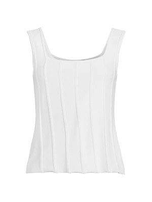 Soft Knit Ribbed Tank Top