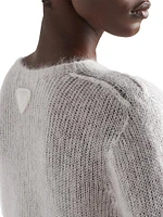 Mohair Crew-Neck Sweater