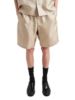 Silk Bermuda Shorts