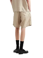 Silk Bermuda Shorts