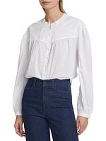 Marline Button-Front Shirt