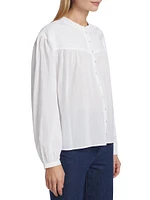 Marline Button-Front Shirt