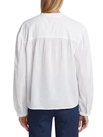 Marline Button-Front Shirt