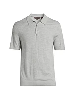 Wool Polo Shirt