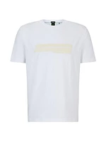 Regular Fit T-Shirt Stretch Cotton with Logo Artwork