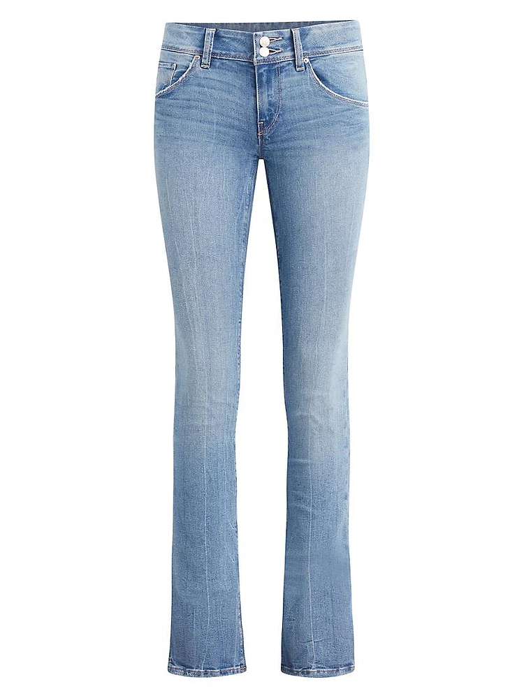 Beth Low-Rise Baby Boot-Cut Jeans