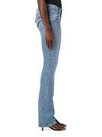 Beth Low-Rise Baby Boot-Cut Jeans