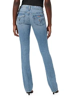 Beth Low-Rise Baby Boot-Cut Jeans