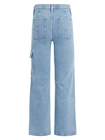 Rosie Wide-Leg Cargo Jeans