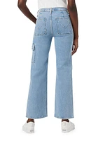 Rosie Wide-Leg Cargo Jeans