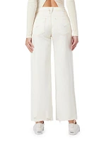 James Maternity Wide-Leg Jeans