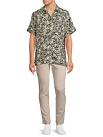 Tindaro Floral Linen Shirt