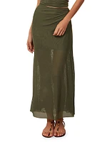 Solid Amira Maxi Skirt