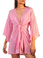 Gerbera Perola Cotton-Blend Cover-Up