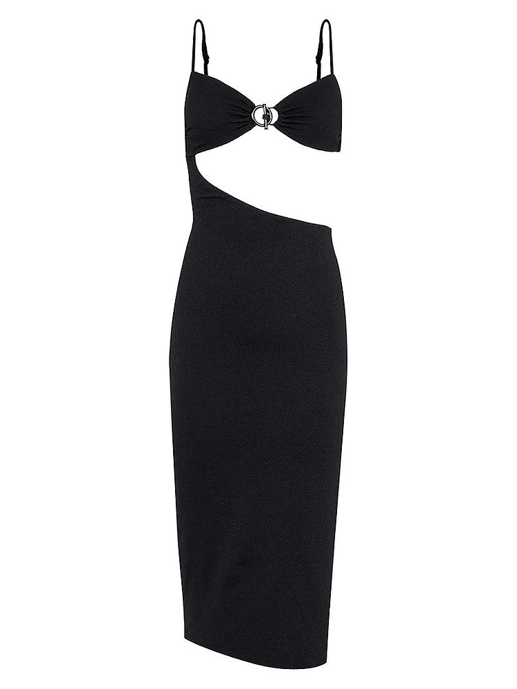 Solid Kelly Bodycon Dress