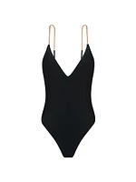 Solid Melody One-Piece Swimsuit