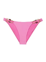 Gerbera Kaia Charm-Embellished Bikini Bottom