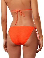 Solid Side-Tie Bikini Bottom