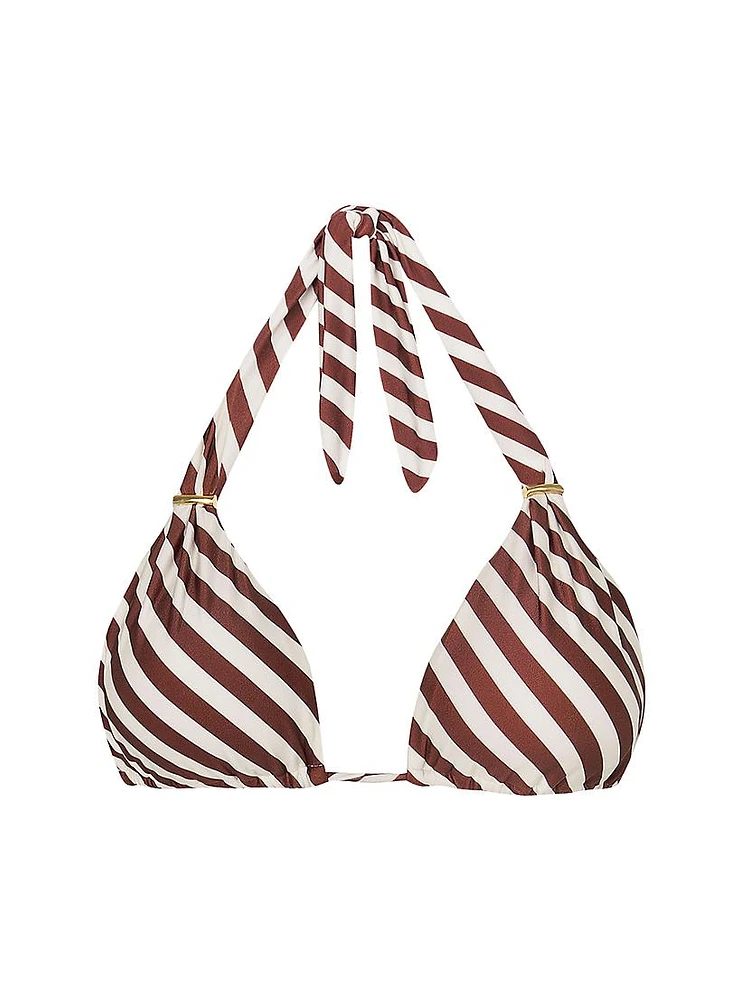 Boardwalk Bia Striped Bikini Top