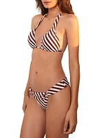 Boardwalk Bia Striped Bikini Top