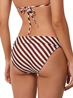 Boardwalk Bia Striped Bikini Bottom