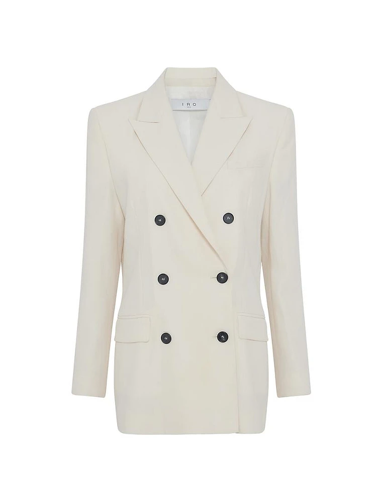 Kristal Fitted Suit Jacket