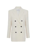 Kristal Fitted Suit Jacket