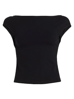 Darra Stretch Cotton T-Shirt