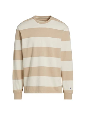 Wade Striped Cotton Sweatshirt