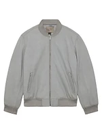 Corvin Suede Bomber Jacket