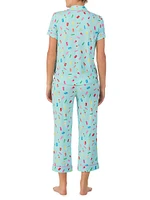 Popsicle Cropped Pajama Set