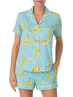 Banana Short-Sleeve Pajamas