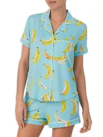 Banana Short-Sleeve Pajamas