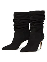 90MM Suede Slouch Shaft Boots