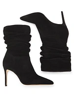 90MM Suede Slouch Shaft Boots