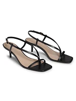 Barely There 50MM Leather Sandals