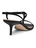 Barely There 50MM Leather Sandals