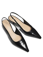 40MM Kitten-Heel Slingback Pumps