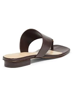 Ring Leather Sandals